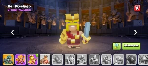 Conta Cv14 Rara - Skins / Paisagens / 1559 Gemas - Clash of Clans