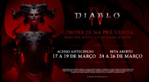Chave / Key de Acesso Beta Antecipado Diablo IV / Diablo 4 - Diablo Immortal