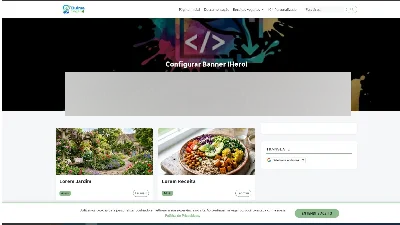 Bulma Vegan/Template Blogger - Arte Digital Artes Canva