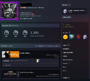 ✨ Conta Cs2 20 Anos Modo Premier Ativo ✨ - Counter Strike