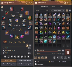 Conta Black Desert P2w