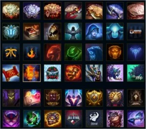 Conta lol antiga lvl 30 muitas skins - League of Legends