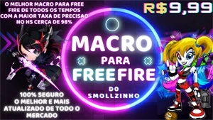 O MELHOR MACRO PARA FREE FIRE - COM ANTI BAN E 97% DE HS