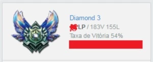 Conta Diamante 3 s7 - League of Legends LOL