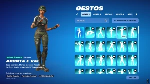 Conta de fortnite com muita skin