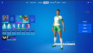 Conta Fortnite Rara Com Minty , Machado Kratos Etc