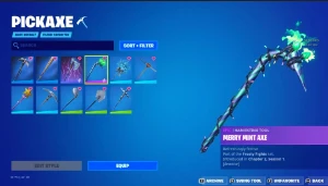 Conta Fortnite Rara Com Minty , Machado Kratos Etc