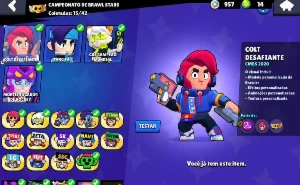 Brawl 78k Colt desafiante e troca Nick grátis - Brawl Stars