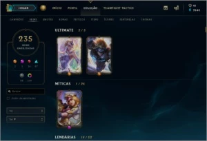 Conta LOL/ D2 / 235 skins - League of Legends