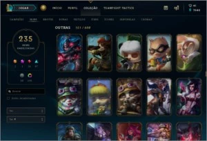 Conta LOL/ D2 / 235 skins - League of Legends