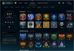 Conta LOL/ D2 / 235 skins - League of Legends