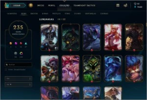 Conta LOL/ D2 / 235 skins - League of Legends