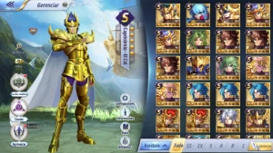 A143 Shura Divino/ Aiacos De Garuda Lost Canvas /Outros - Saint Seiya Awakening SSA