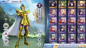 A143 Shura Divino/ Aiacos De Garuda Lost Canvas /Outros - Saint Seiya Awakening SSA