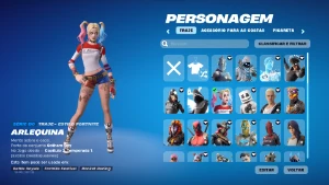 Conta de Fortnite para PC com muitas skins