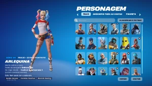 Conta de Fortnite para PC com muitas skins