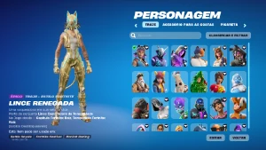 Conta de Fortnite para PC com muitas skins