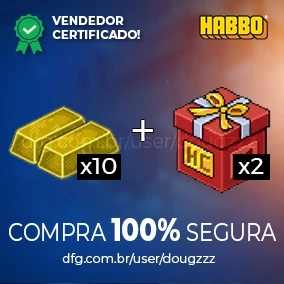 HABBO PACK - 10 BARRAS + 2 HC