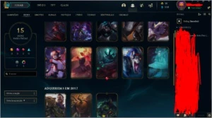 2 conta prata1 lv 30 com skins pra jogar ranked , 33 champ