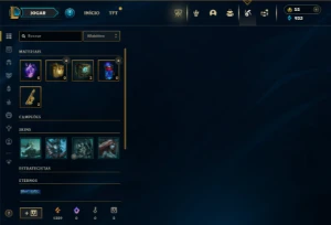 Unranked com 40 Champs e 13 Skins + 4 Fragmentos - League of Legends LOL