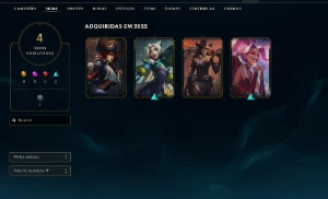 Conta smurf gold (lol) - League of Legends