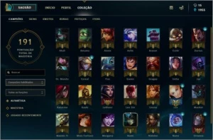 Conta lol lvl 41 - League of Legends