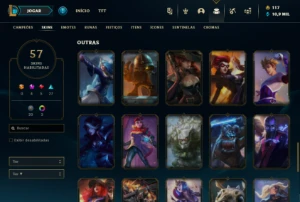 Conta otima, mas esta honra 0 - League of Legends LOL