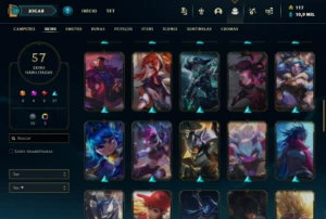 Conta otima, mas esta honra 0 - League of Legends LOL