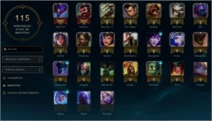 CONTA PLATINA 5 - POUCOS CHAMPS E SKINS - League of Legends LOL