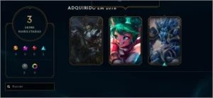CONTA PLATINA 5 - POUCOS CHAMPS E SKINS - League of Legends LOL