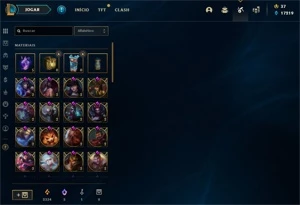 Conta de lol com 159 skins / Todos Campeões - League of Legends