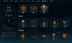Conta de lol com 159 skins / Todos Campeões - League of Legends