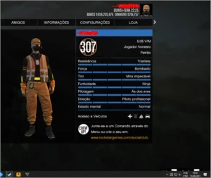 CONTA GTA ONLINE ROCKSTAR