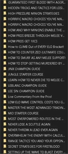 Curso Lol De Challenger Em Videos (Em inglês) - League of Legends