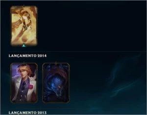 Conta League of Legends Platina LOL