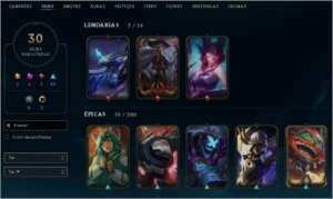 Conta League Of Legends LOL