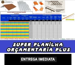 Super Planilha Orçamentaria Plus 2021 - Serviços Digitais