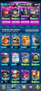 Conta Clash Royale lvl 31 2kk de ouro