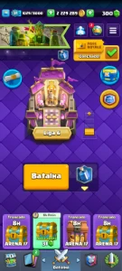 Conta Clash Royale lvl 31 2kk de ouro