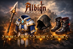 Conta Albion Online, Lança Full, Arco Full Robe E Casacos