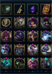 Conta LEAGUE OF LEGENDS LOL