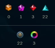 ACC LOL- Todos os champs, SEASON 4, OURO - League of Legends