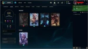Conta lol 64 Skins 19 Chroma - League of Legends