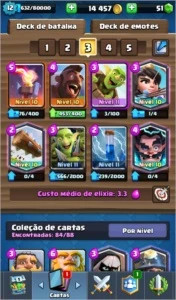 Clash of clans e clash royale rei 12 e cv 10
