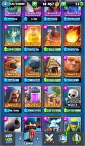Clash of clans e clash royale rei 12 e cv 10