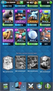 Clash of clans e clash royale rei 12 e cv 10