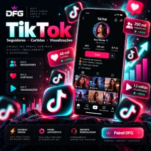 Seguidores e Visualizações para TikTok | Entrega Rápida - Redes Sociais