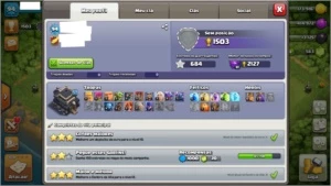 CONTA CV9  MUITO BARATA - Clash of Clans
