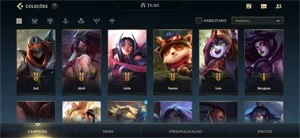 conta esmeralda 1(IMPORTANTE LER A DESCRIÇÃO) - League of Legends: Wild Rift LOL WR