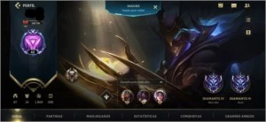 conta esmeralda 1(IMPORTANTE LER A DESCRIÇÃO) - League of Legends: Wild Rift LOL WR